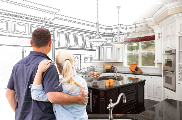 Professional Kitchen Island Installation technician working in Fort Myers Beach, FL